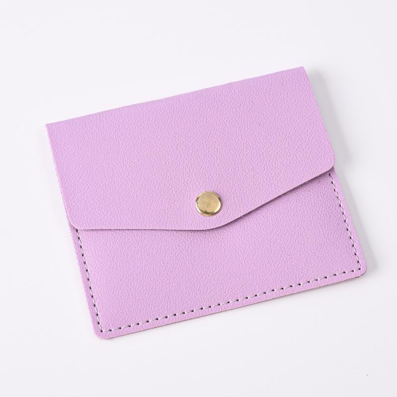 Slim Soft Leather Card Holder Mini Credit Card Wallet Women Men Thin Card Case Small Purse Business Cardholder
