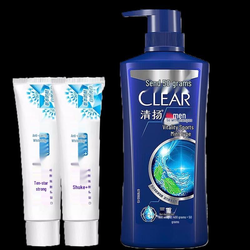 

Sakoo Toothpaste & Clear Men Shampoo Set