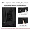 Zaino da Viaggio Premium per Laptop da Uomo - Compressione Sottovuoto a Un Clic, Design Business Casual per Uso Transfrontaliero
