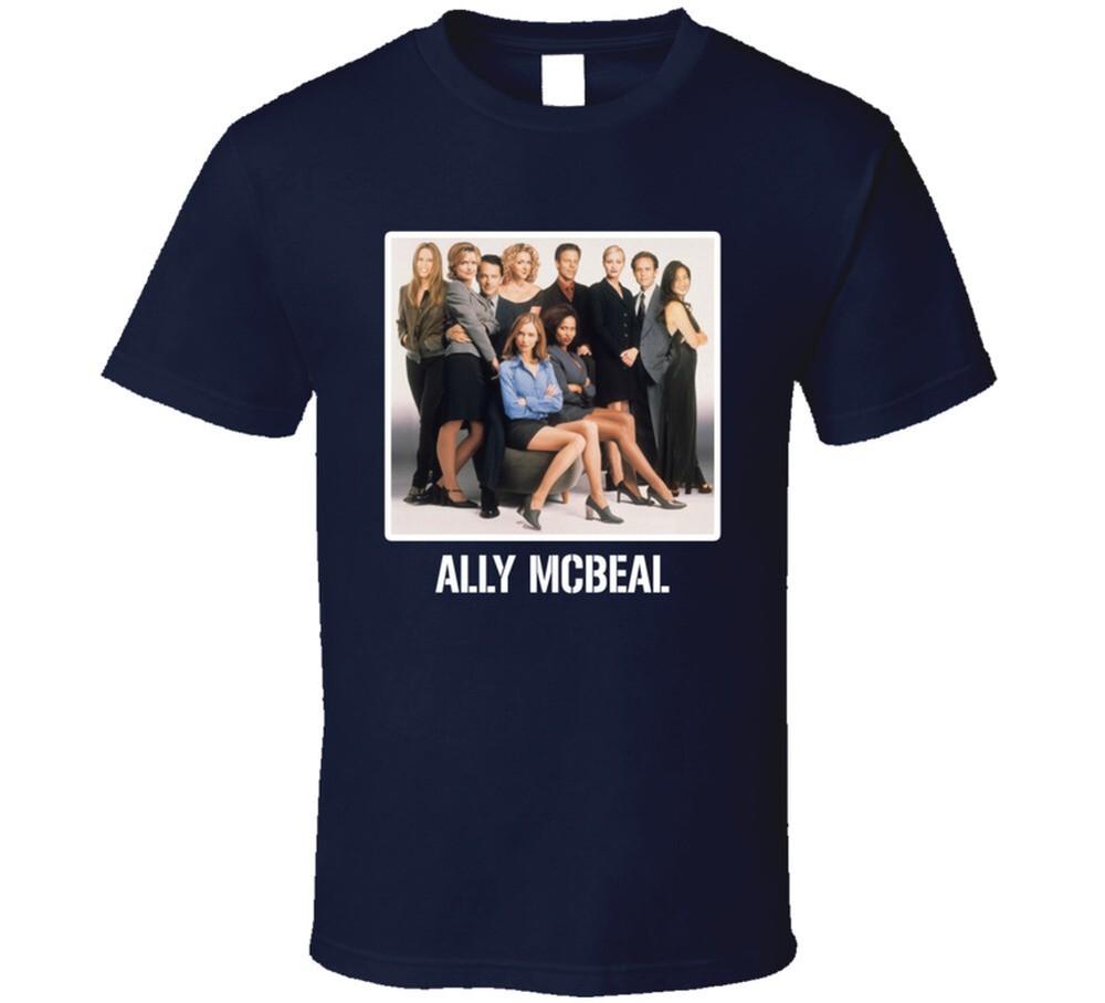 Ally Mcbeal Cast Photo Tv Show Fan T Shirt Unisex T-Shirt M