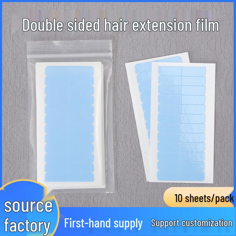 "Waterproof & Sweat-Proof Wig Tape: Special Scalp Double-Sided Film Patch"