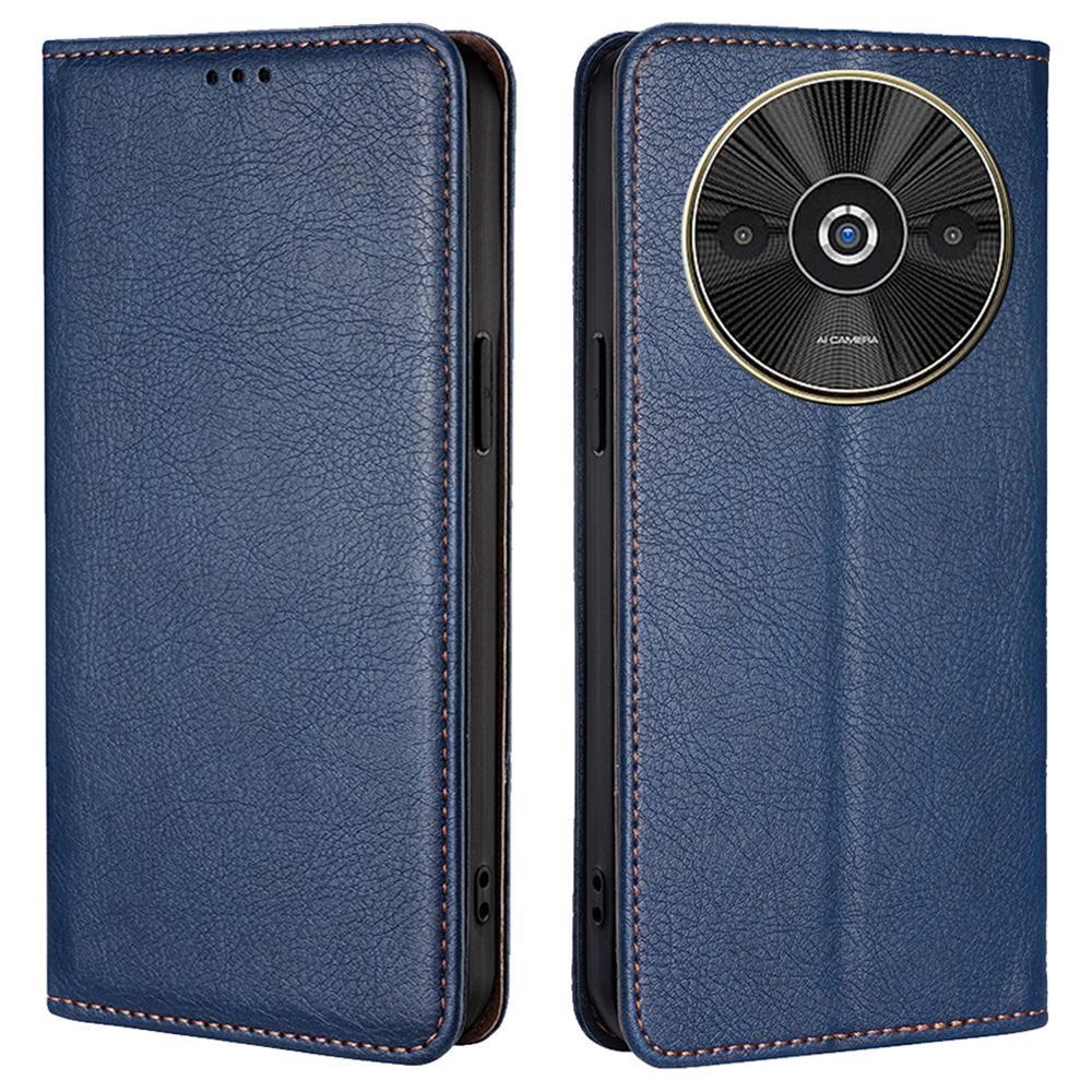 For Xiaomi Redmi A3 4G/Poco C61 4G Case Solid Color Wallet Leather Phone Cover