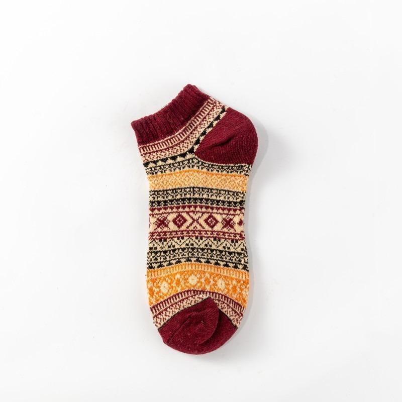 Men's Fashion Spring and Autumn Comfortable Retro National Style Socks