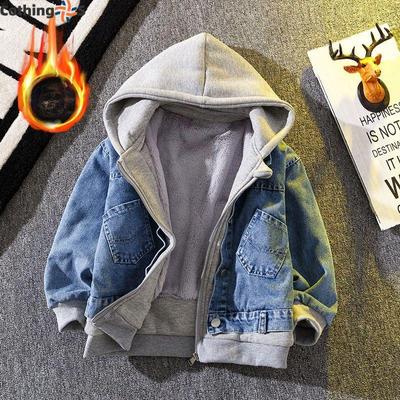 Ropa para niños Chaqueta vaquera para niños Ropa vaquera para niños Primavera y otoño