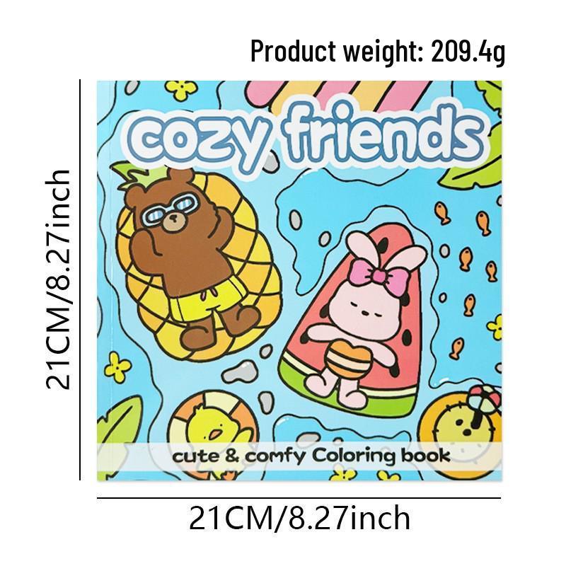 Strašidelně roztomilá omalovánka pro teenagery a dospělé: Čmárej a maluj