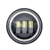 Angel Eye LED Auxiliary Fog Lights for Harley Davidson Road Glide, Road King & Heritage - 4.5 inch