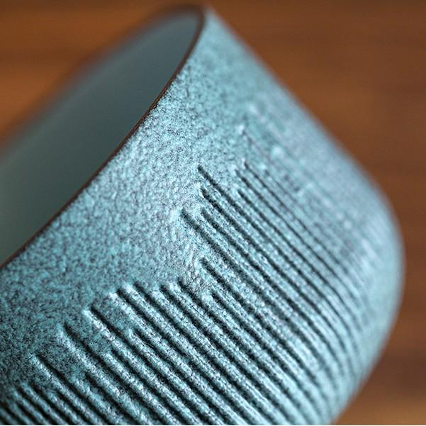 Blaustein Glasur Keramik Schnellteetasse Ein Topf Vier Tassen Tragbare Aufbewahrungstasche