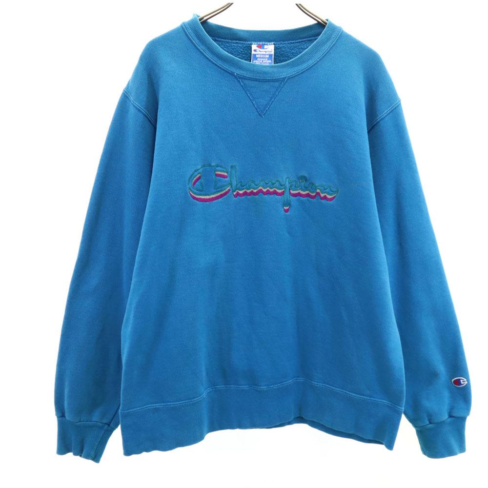 Champion 90s Made In USA Blue Tag Old Long Sleeve Sweat Trainer Men's Used