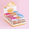 Korean Toast Slice Cartoon Eraser - Large, Clean, Cute Stationery Gift for Students