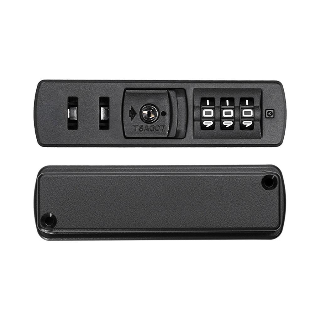 Reusable ABS Travel Lock Customizable Code Security Device Airport Essential Reusable Luggage Lock for Women and Men