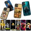 Cover for Xiaomi Redmi Note 15 11 9 10 Pro Plus A5 9A 9T 10A 10C 9C NFC 15C 8T Phone Case One Luffy Sanji Piece Roronoa Zoro