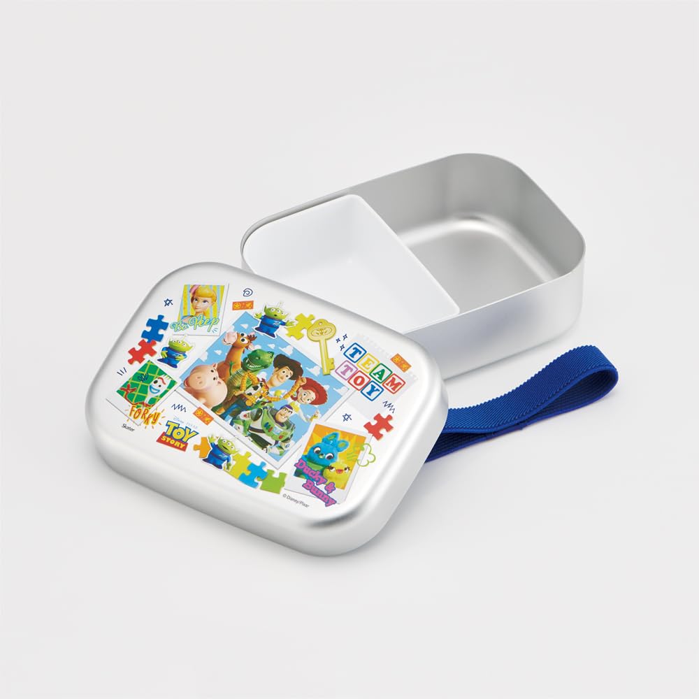 Skater Bento Box 370ml Aluminum Disney Toy Story 24 Warm Ware Compatible for Children Made in Japan ALB5NV-A