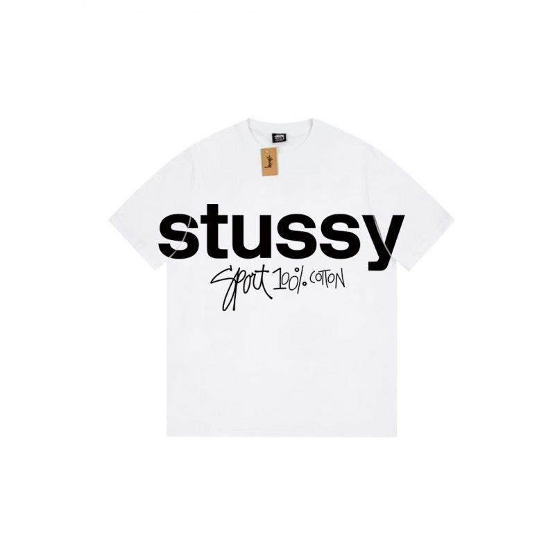 Summer New Heavy Cotton Trendy Brand Classic Basic T-shirt High-end Loose Men's and Women's Printed Short-sleeved Top