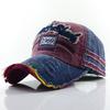Unisex gewaschene Baseballkappe, hochwertige Snapback-Sommermütze für Männer und Frauen, 1969-Brief-Papa-Mütze