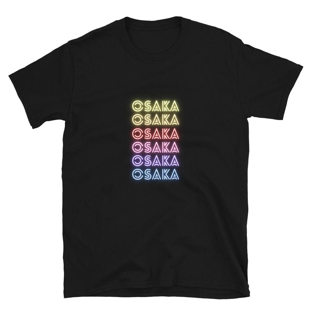 Osaka City Proud Travel Text Design Classic Fit T-Shirt S