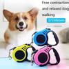 New Leash for Big Dog Retractable Leash 5 Meters Hands Free Small Dog Leash Double Strap for Dogs GXQ12