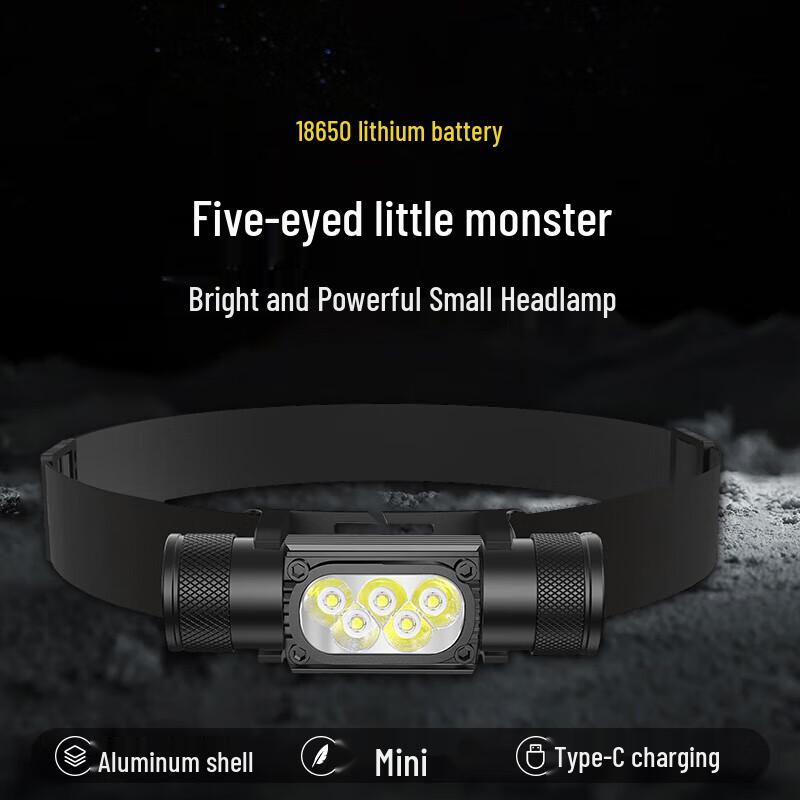 YANI H5 Pro Rechargeable Waterproof Headlamp