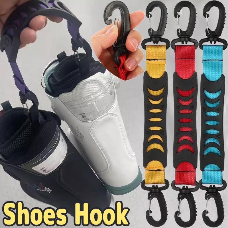 Portable Roller Skate Shoe Lifter Ski Boot Strap Inline Skate Straps Ice Skates Carrying Straps Winter Skiing Accessorie
