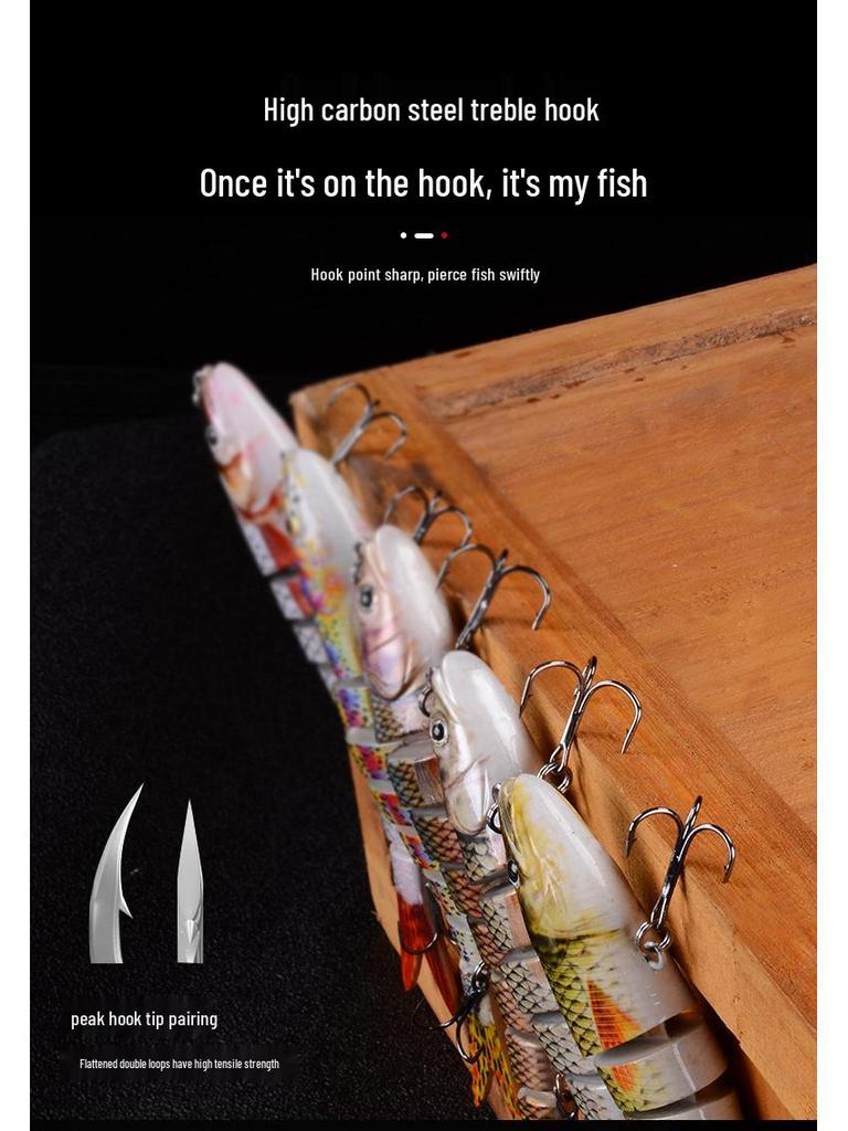 9-Section Bionic Loach Soft Bait Set: Long Cast, Slow Sinking, 10cm/10g, Realistic Fishing Lure