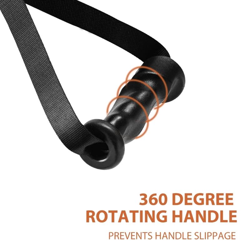 Resistance Band Handle, Comfortable Workout Grip For Gym, Strength Training, 1 Pair Fitness Grip Cable Machine Handle