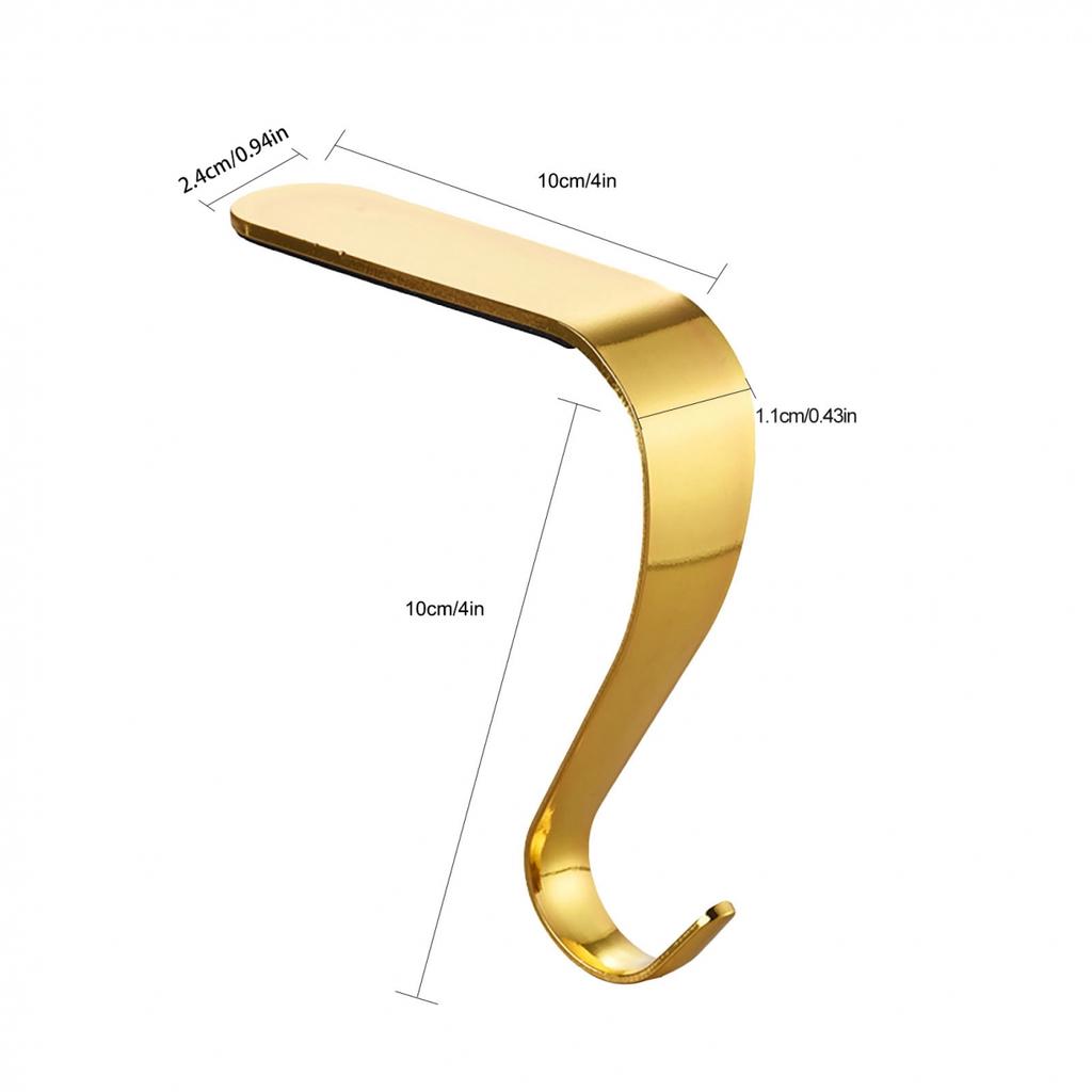 10*10cm Fireplace Hook For Christmas No Glue Required