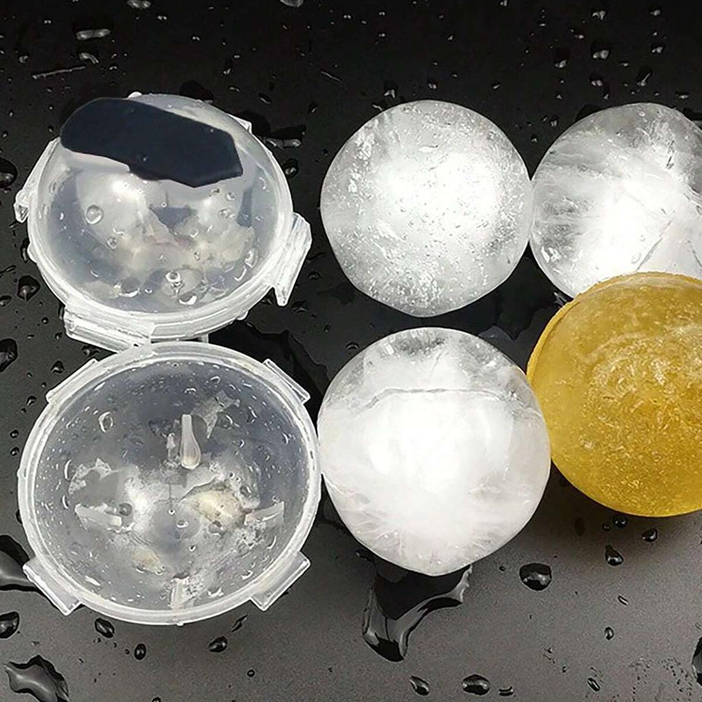 1pc - Leak Proof Ice Hockey Mold, Silicone Refrigerator Pressing Ice Hockey Mold, Circular Ice Cube Mold with Tight Sealing