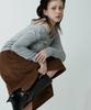 Reventina Corduroy A-Line Pants_Brown