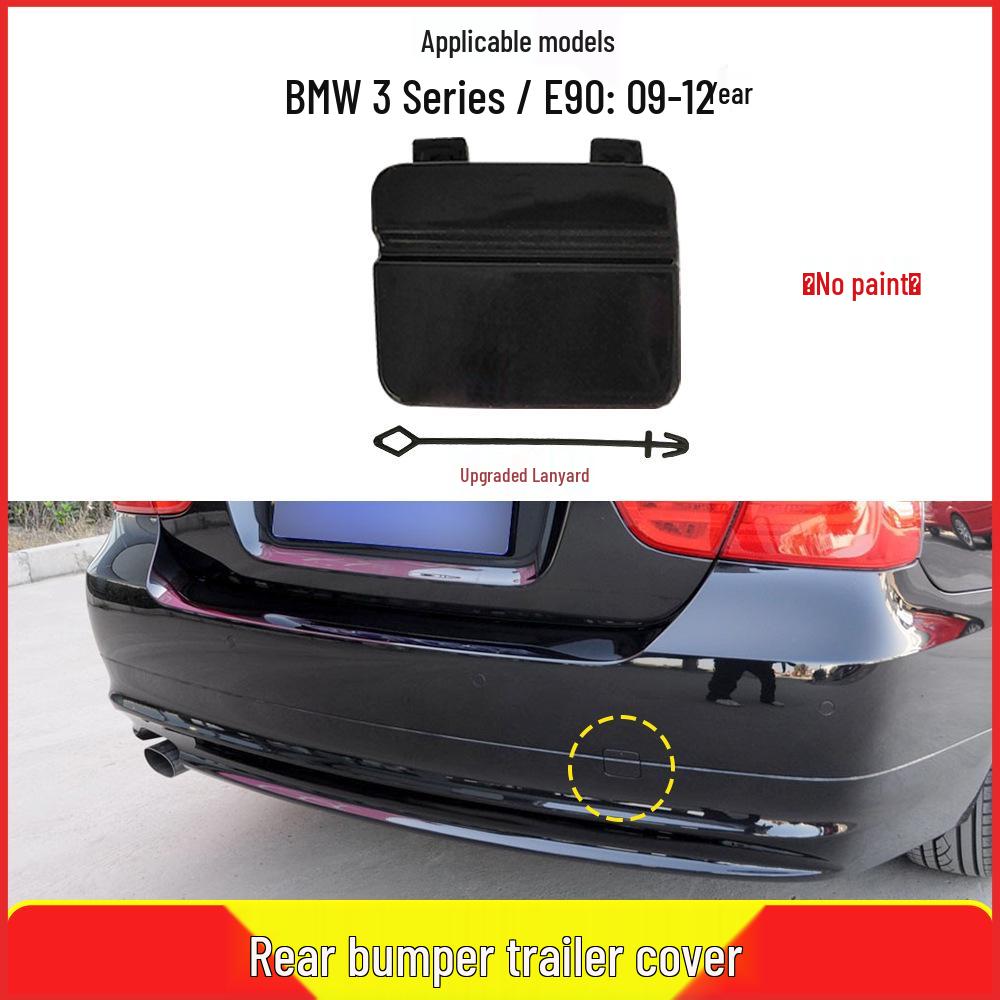 BMW 3 Series E90 Rear Tow Hook Cover (2009-2012) - Part 51127202673