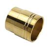 For Most 1-3/4 Inch Pipe Interceptors Universal Motorcycle Brass Drilled Exhaust Port Pipe End Cap Exhaust Tip Interior