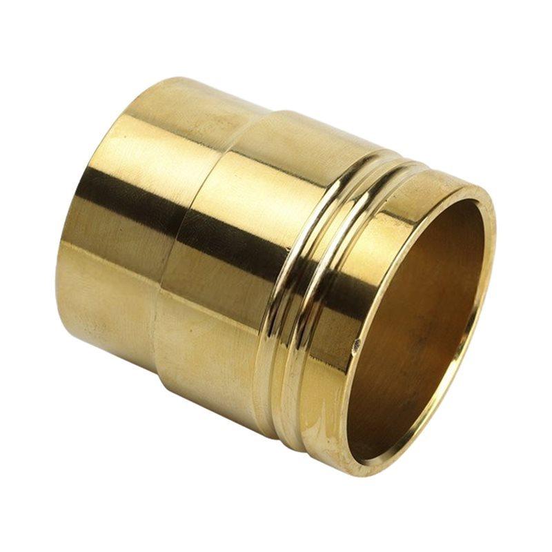 For Most 1-3/4 Inch Pipe Interceptors Universal Motorcycle Brass Drilled Exhaust Port Pipe End Cap Exhaust Tip Interior