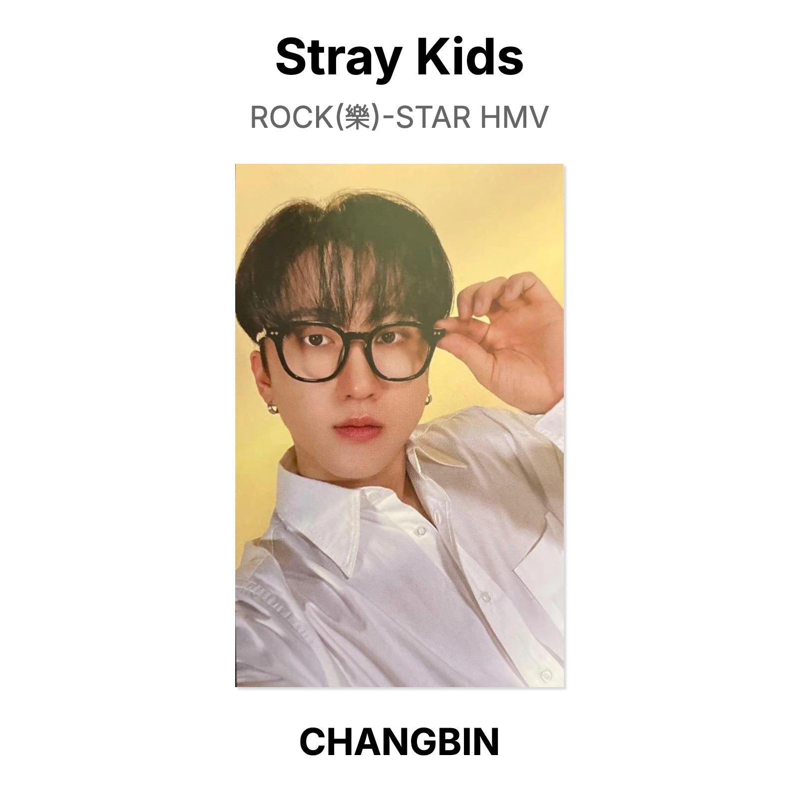 Stray Kids ROCK()-STAR HMV Official Photocard CHANGBIN