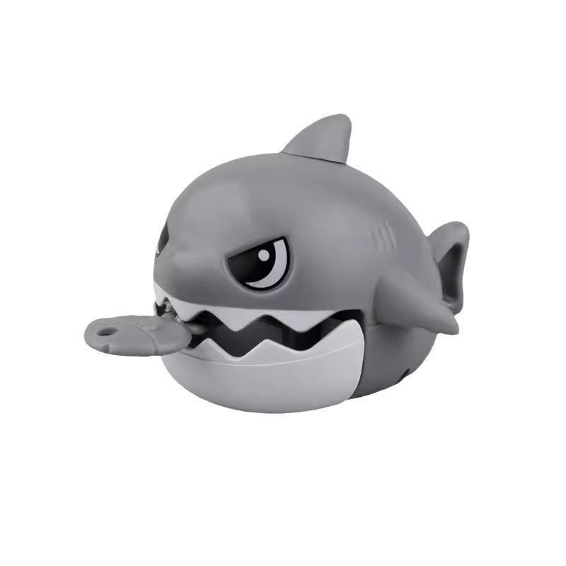 Douyin Style Shark Fish Pendant Keychain – Creative Stress Relief Biting Teeth Pull String Gift