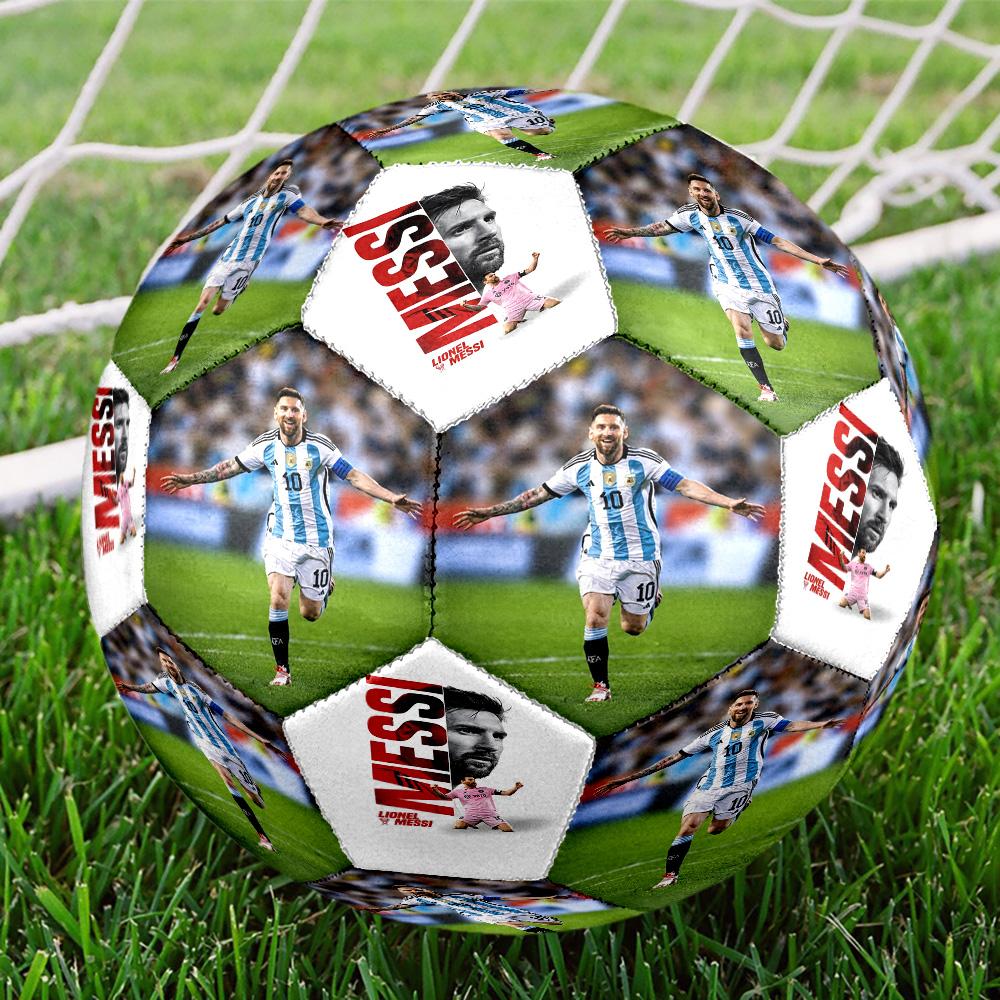 Messi 10 Number Copa America Size 5 Football Machine Sewn Indooroutdoor Training And Matches Surprise Collection Gift