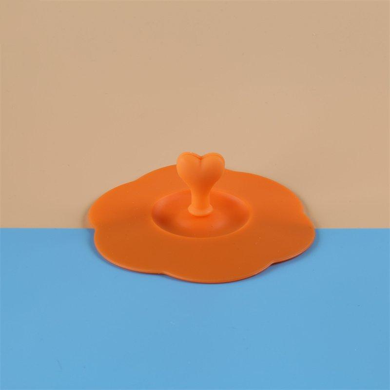 105mm Food-grade Silicone Cup Lid Mickey Mouse-shaped Cartoon Figurine Mug