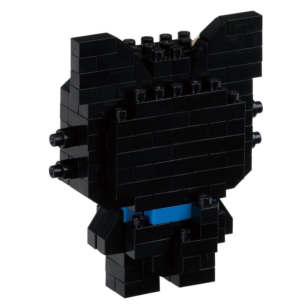 Kawada Nanoblock Chocolate Cat NBCC_232 3 x 10.5 x 18cm 12 years old and up Interior Hobby NBCC_232