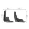 4/PCS for Nissan Tiida Versa Latio C11 2007 2008 2009 2010 2011 Mudguards Mudflaps Fender Mud Flap Splash
