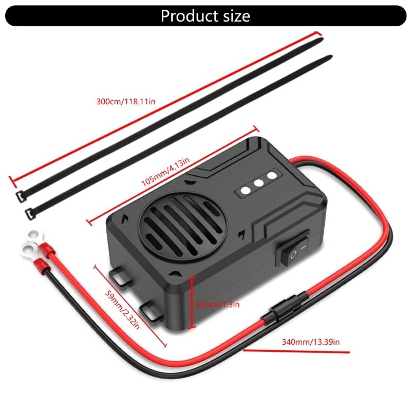 Ultrasonic Mice Repellents with LED Indicator Ultrasonic Mouse  Repellents for Engines Protects Against Rodents & Squirrels