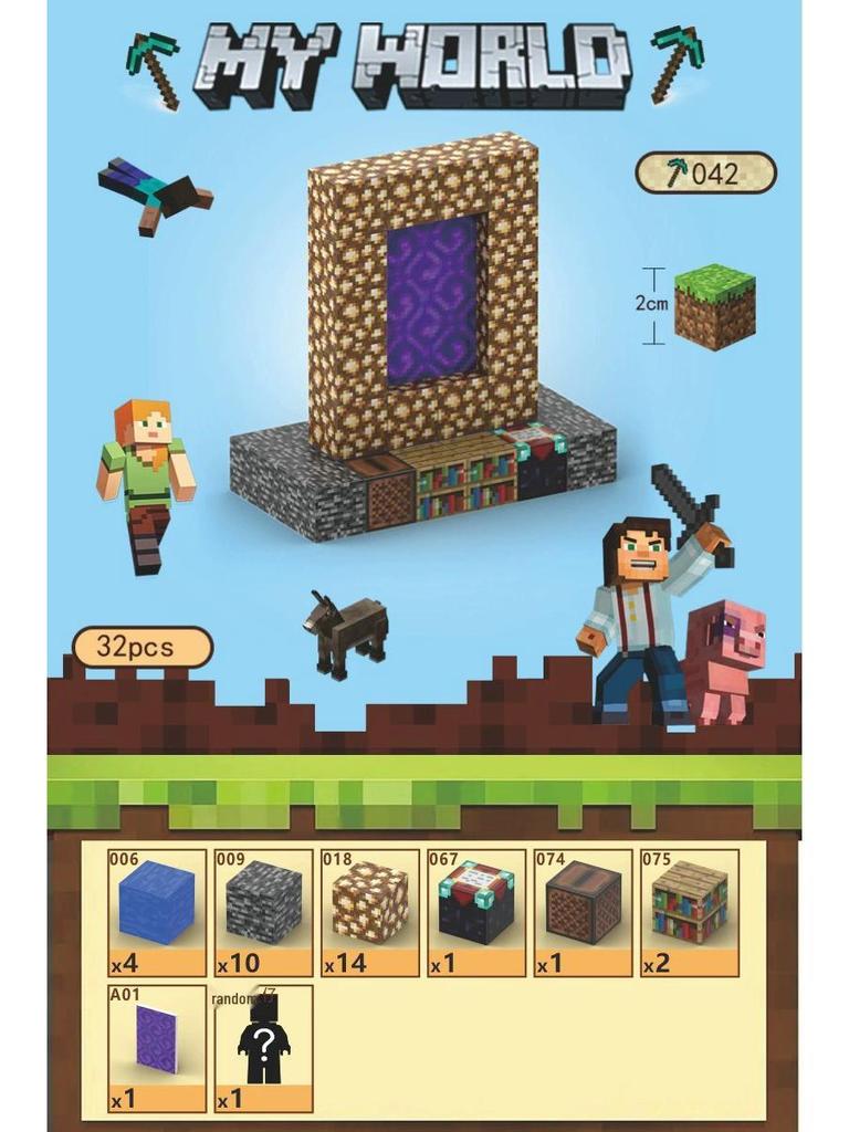 Magnetische Blockwelt: DIY Bausteine - Lernspielzeug für Kinder