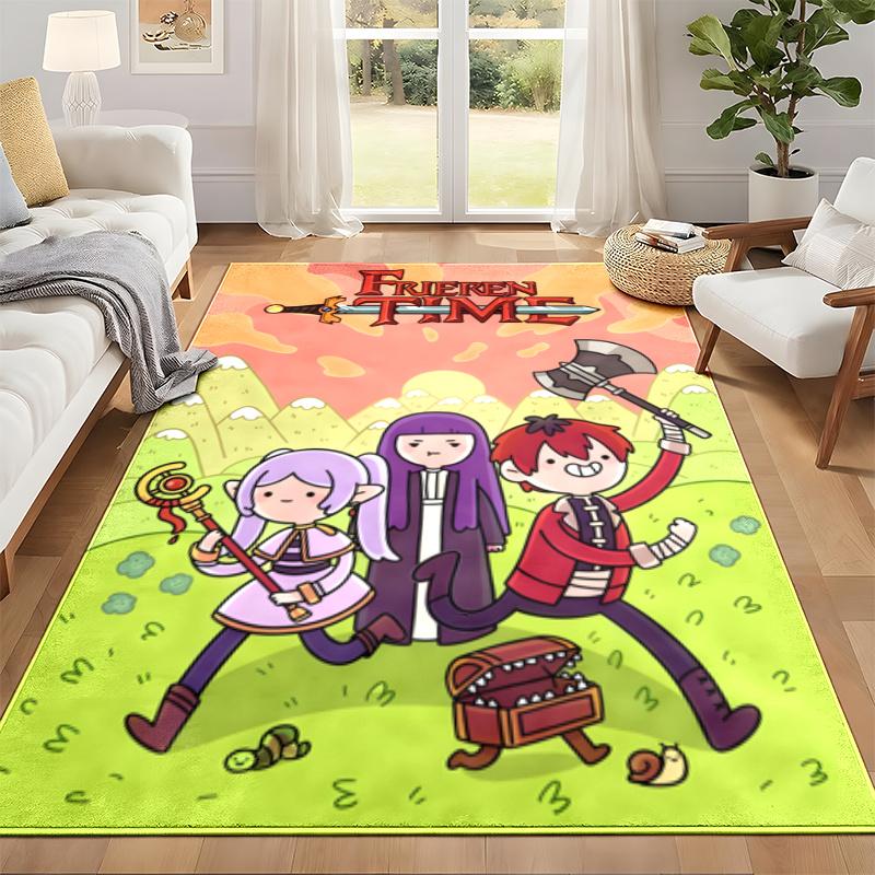 Frieren Carpet Door Mat for Living Room or Bedroom Protective Mat Under Chair Office Decoration Christmas Gift Birthday Present