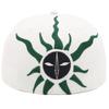 New Era 59FIFTY Taro Okamoto Collaboration Taiyo Pins Fitted Baseball Cap Hat Unisex Size 7 3/8 White