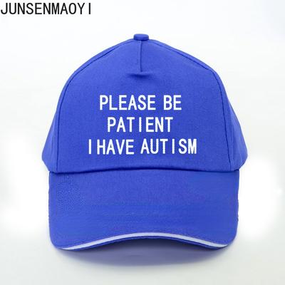 Zomer Mannen Vrouwen Wees Geduld Ik Heb Autisme Brief Trucker Cap Vrijetijds Outdoor Baseball Cap Unisex Verstelbare Papa Zonnehoeden