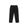 Vans Solid Color Drawstring Straight-Leg Casual Pants Men Bottoms Black VN00000DBLK