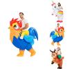 Einhorn Eichhörnchen Elch Huhn Aufblasbares Kostüm für Ostern Feiern Kinder Erwachsene Festival und Bühnenshow