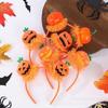 Pumpkin Hairhoop Festival Headband Halloween Dressingup Costume Props Headpiece Theme Party Headband Adult Holiday Props