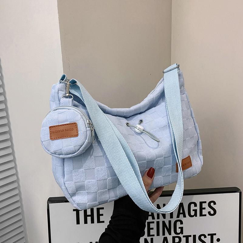 

Modern Khaki Crossbody Bag For Women Featuring Lightweight And Minimalist Style Ideal For College