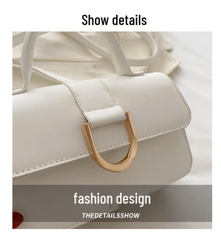 2024 Trendy Women's Small Square Handbag: High-End, Versatile Shoulder & Crossbody Bag