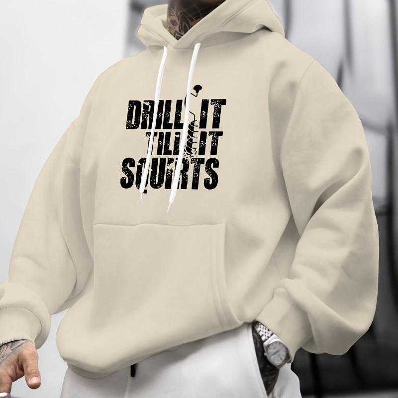 

Fleece Lined & Wind-Resistant, Men s Hooded Sweatshirt, Perfect for Cold Season Commutes & Camping XXL чорний