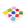 Montessori Geometric Shape Matching Wooden Puzzle for Early Childhood Education