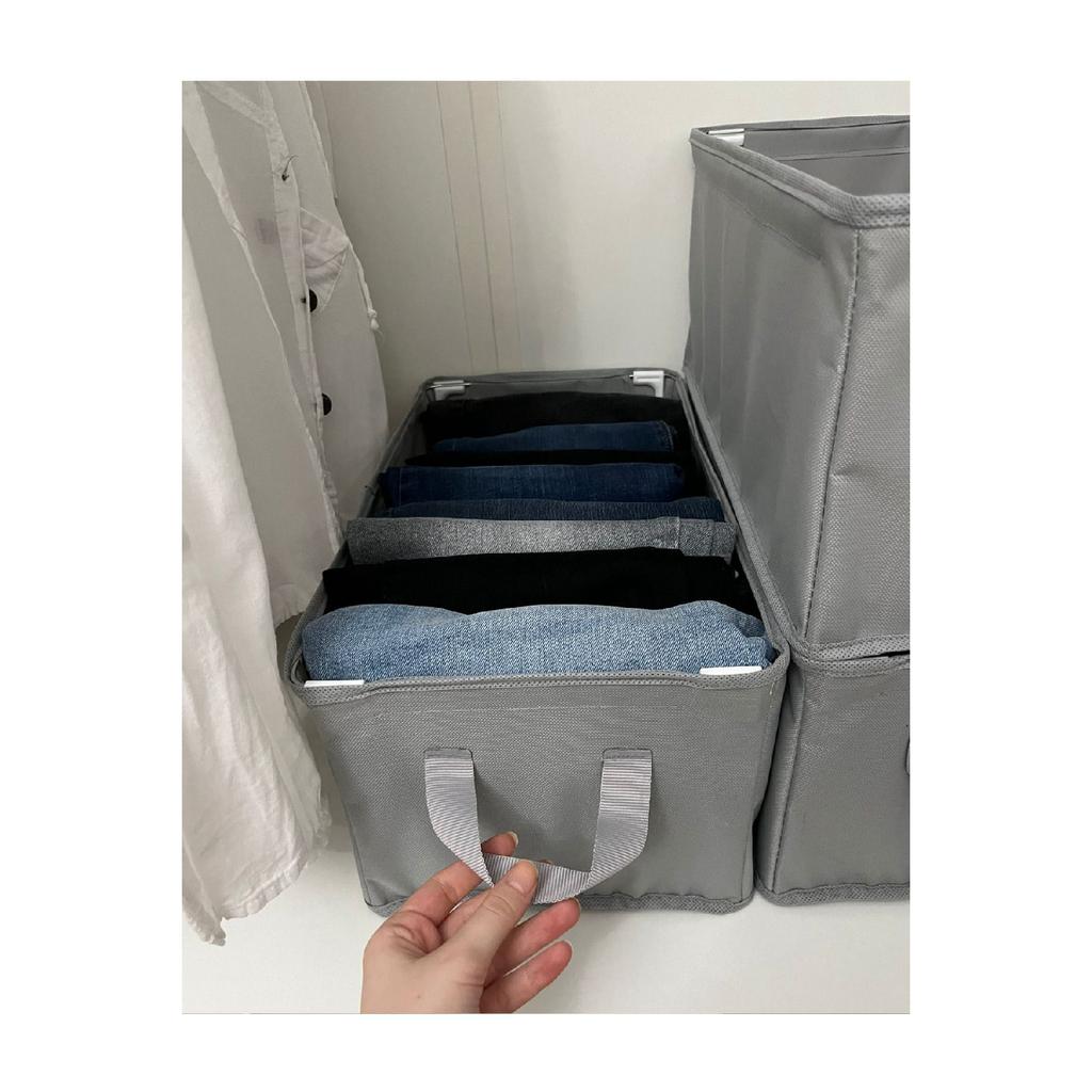 1 Closet Organizer Shelf Organizer Storage Foldable Clothes Organizer 45x25x20