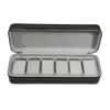 New Black PU Leather Watch Storage Box Travel Bag 6/10/12slots Black Brown Portable Vintage Watch Display Case Watch Storage